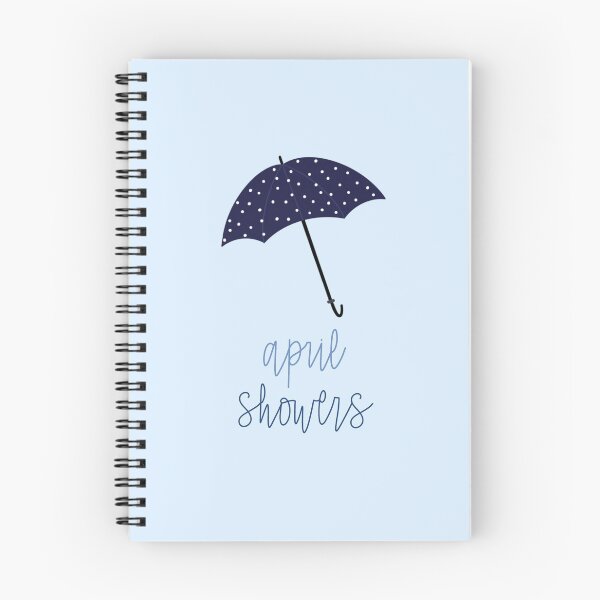 Item preview, "April Showers" Blue Umbrella designed and sold by hgiraldi.