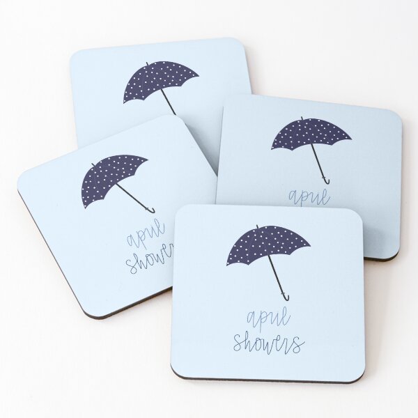 Item preview, "April Showers" Blue Umbrella designed and sold by hgiraldi.
