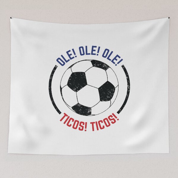 Item preview, Ole Ole Ole Ticos Ticos Chant Costa Rica Soccer Futbol  designed and sold by The Junto Shop.