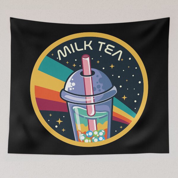 Item preview, Milk Tea Space Delivery designed and sold by spacedowl.