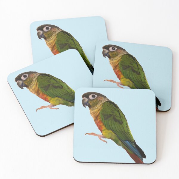 Item preview, Green Cheek Conure design | Conure | Small Parrot | Parakeet | Parrot lover designed and sold by TatianaLG.