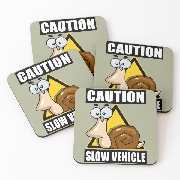 Item preview, Caution - Slow Vehicle designed and sold by Mike-vom-Mars.