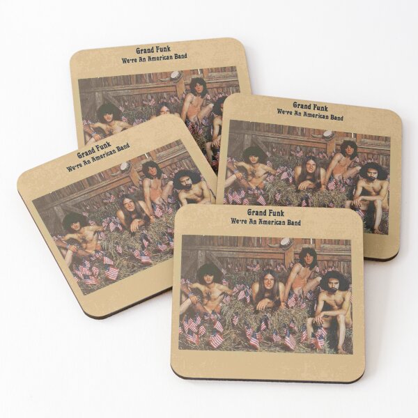 Item preview, We're an American Band - Grand Funk Railroad. designed and sold by Inkmigrant.