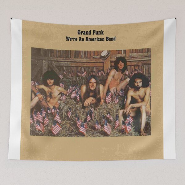 Item preview, We're an American Band - Grand Funk Railroad. designed and sold by Inkmigrant.