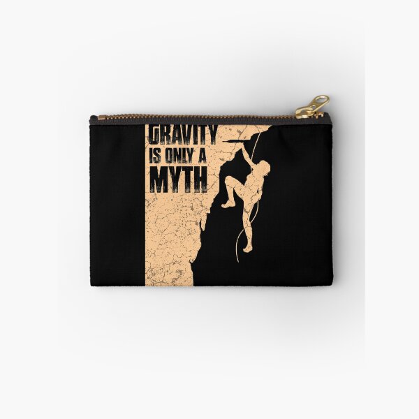 Item preview, Gravity is a myth - rock climbers designed and sold by Mila1946.
