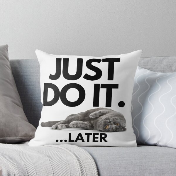 Item preview, Just do it later Cat designed and sold by 2MdesignStore.