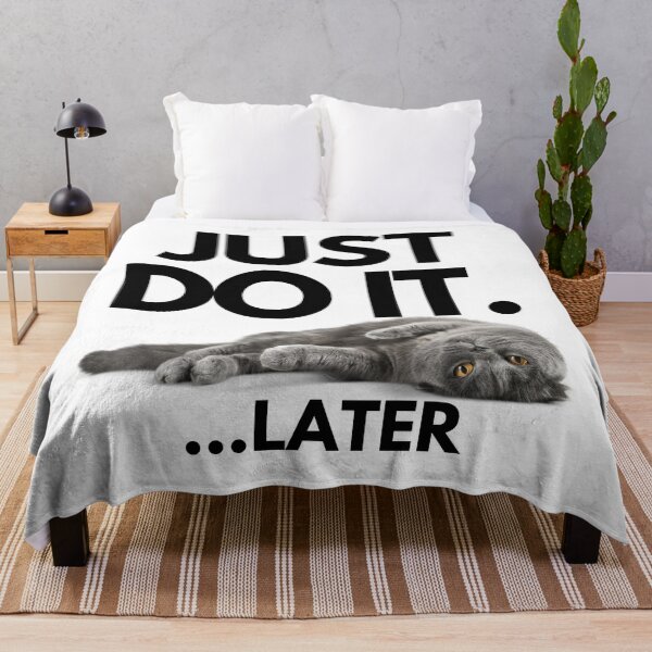 Item preview, Just do it later Cat designed and sold by 2MdesignStore.