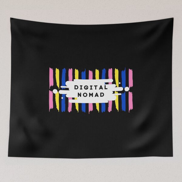 Item preview, Digital Nomad colorful designed and sold by luisraultg.