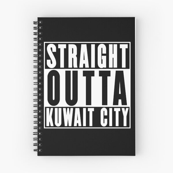 Item preview, Straight Outta Kuwait City designed and sold by RandomStuffShop.