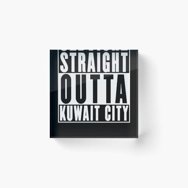 Item preview, Straight Outta Kuwait City designed and sold by RandomStuffShop.
