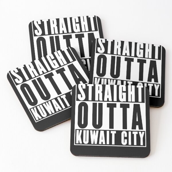 Item preview, Straight Outta Kuwait City designed and sold by RandomStuffShop.
