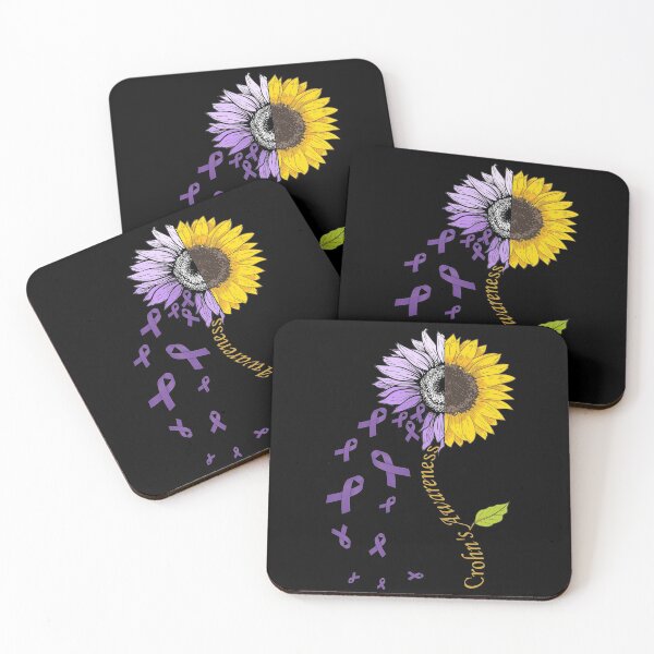 Item preview, Crohn's Awareness Sunflower Disease designed and sold by engsasa.