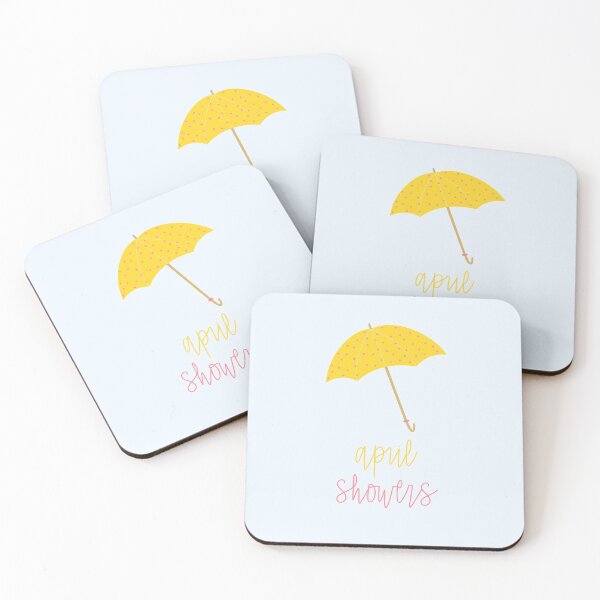 Item preview, "April Showers" Yellow Umbrella designed and sold by hgiraldi.