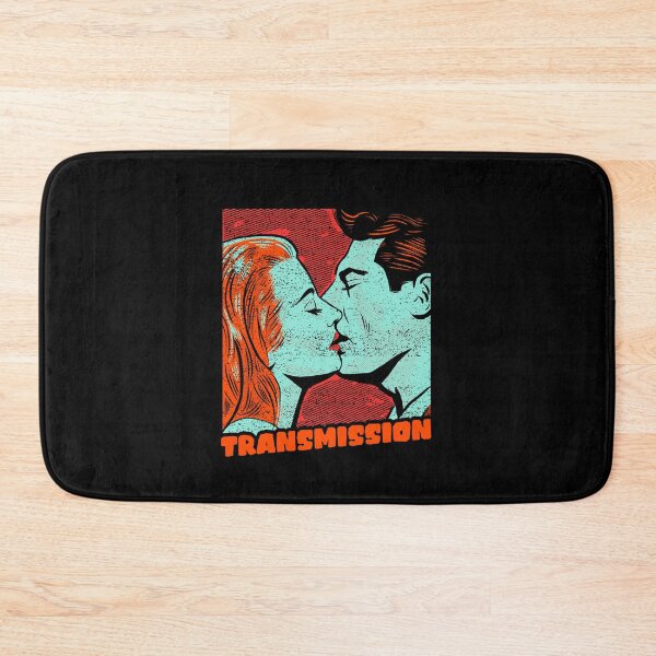 Item preview, man and woman kissing, french kiss, funny cartoon romance designed and sold by SuperiorPrints.