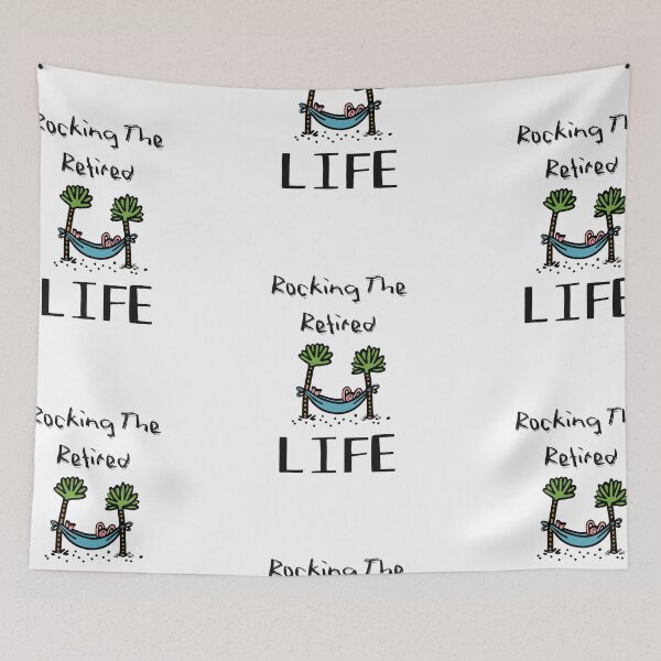 Item preview, Rocking The Retired Life designed and sold by SportyDogShop.