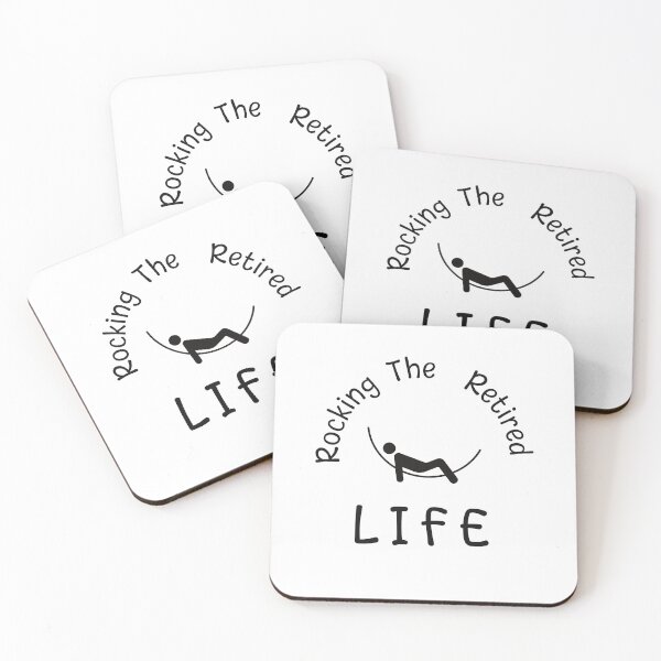 Item preview, Rocking The Retired Life designed and sold by SportyDogShop.