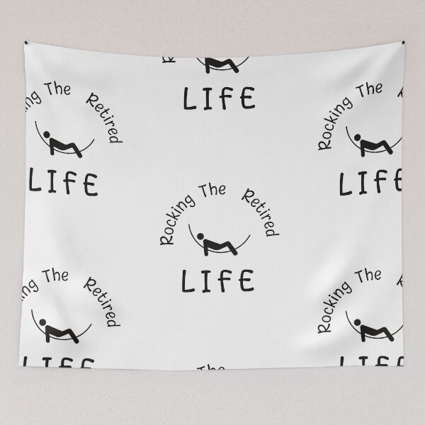 Item preview, Rocking The Retired Life designed and sold by SportyDogShop.