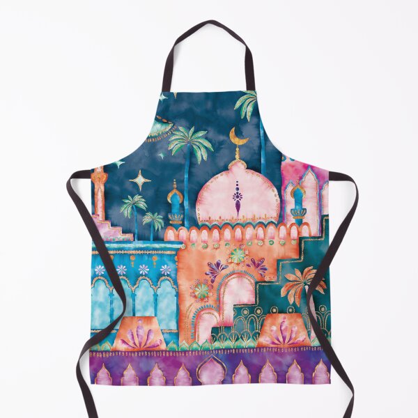 Item preview, Watercolor moroccan city, morocco landscape, morocco city, morocco travel, morocco architecture, marrakech, marrakesh, oriental designed and sold by Anaïs Illustration.