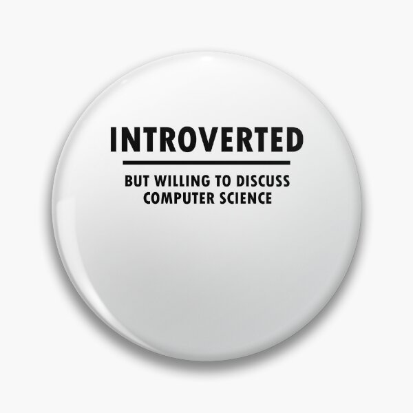 Item preview, Introvert computer scientist programmer gift designed and sold by LeMuesch.