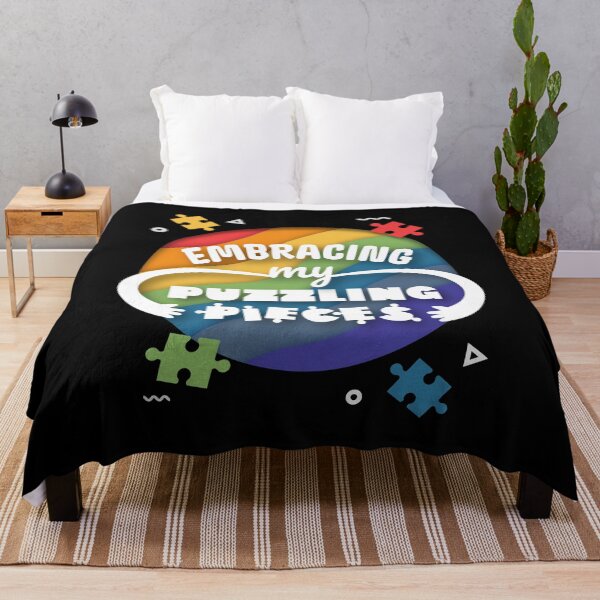 Item preview, Embracing My Puzzling Pieces | Autism Rainbow designed and sold by Siiiiichfried.