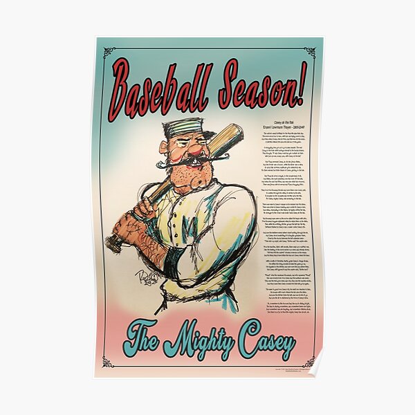 Baseball Season! The Mighty Casey Poster