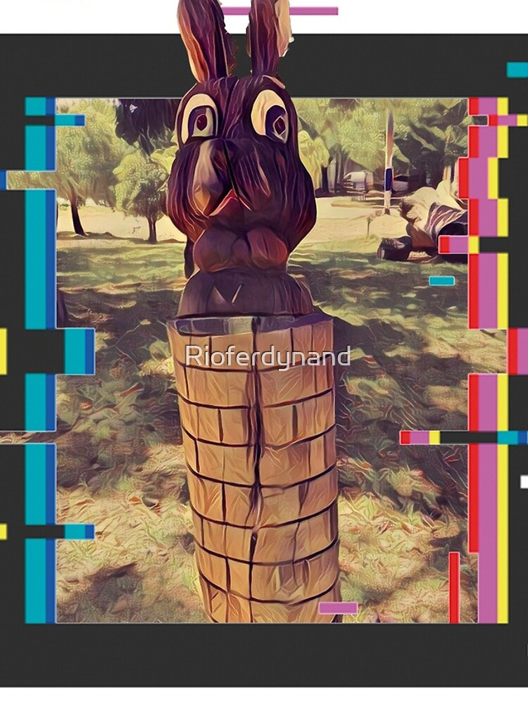 Thumbnail 4 of 4, iPhone Case, Crazy Rabbit designed and sold by Rioferdynand.