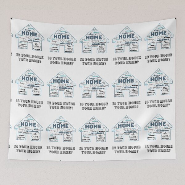 Item preview, House of words. Is your house your home? #4 designed and sold by AnnaBBS.