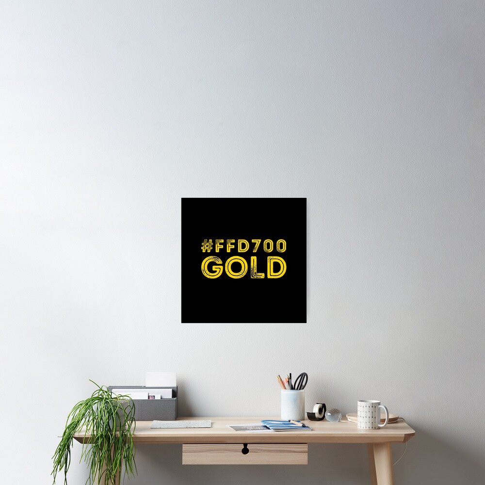 gold-hex-code-color-ffd700-poster-by-minimalsketches-redbubble