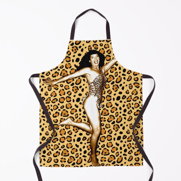 Item preview, Leopardskin Bettie yellow designed and sold by Scratchy-Ed.