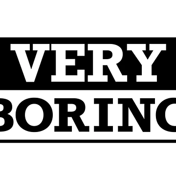 Artwork thumbnail, Very boring by OneCreativeLab