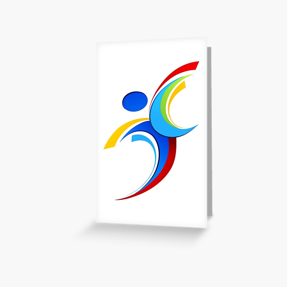 Leap Sport Logo Design Symbolizing Sports Stock Vector (Royalty