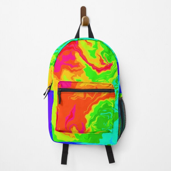 Item preview, neon rainbow marble designed and sold by Hatter & Hare Co..