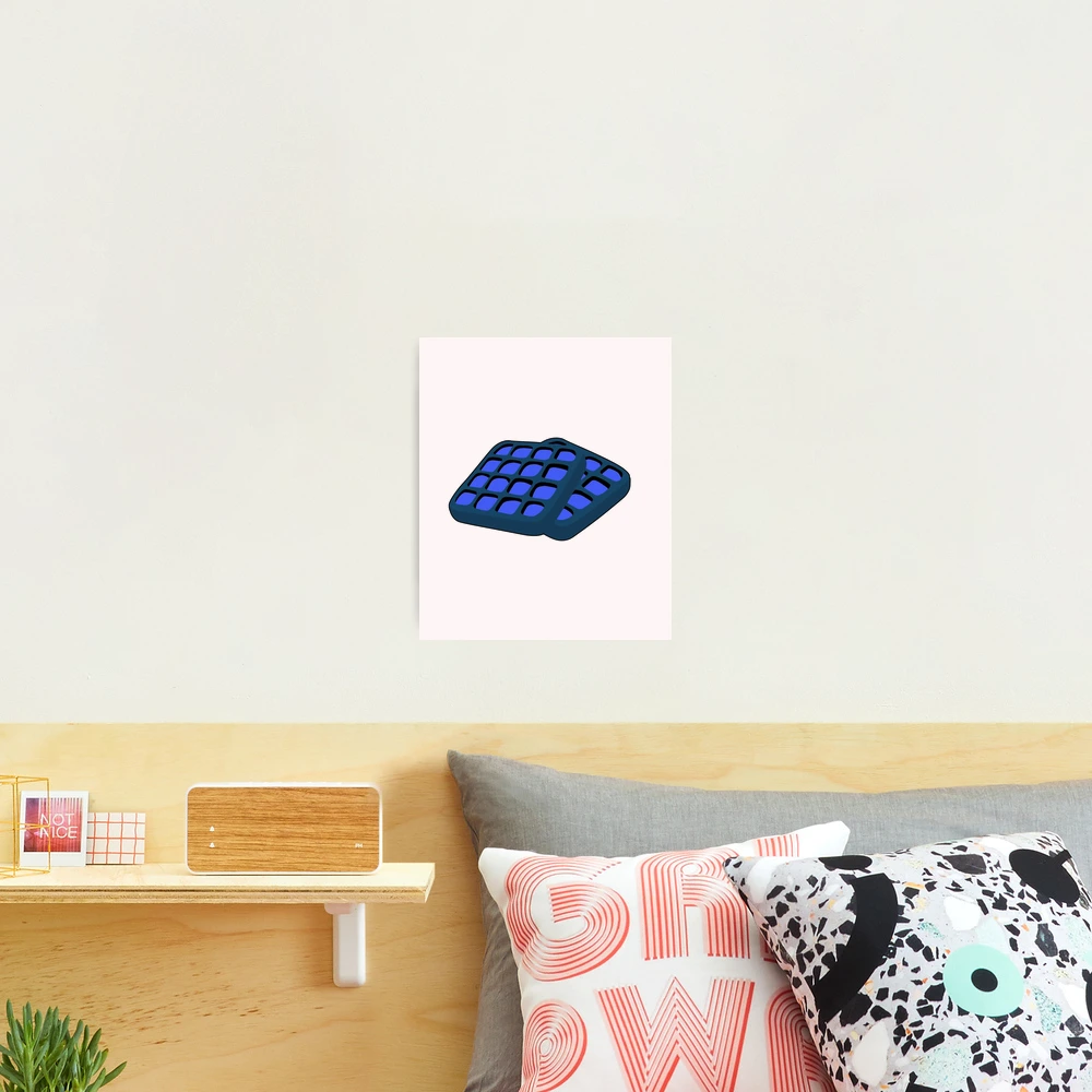 Blue Waffle | Photographic Print