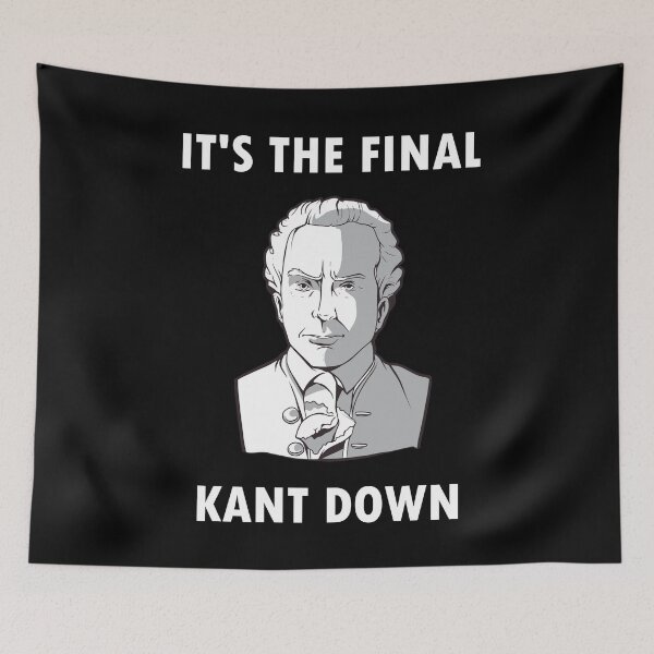 Item preview, Philosophy Immanuel Kant Down Philosopher Witzig designed and sold by LeMuesch.