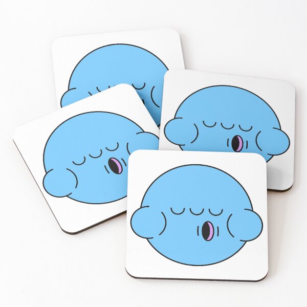 Item preview, Singing Blue Cute Monster Emoji designed and sold by PosterpartyCo.