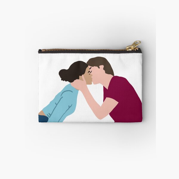 Item preview, Ginny and Georgia  Marcus kissing minimalist designed and sold by PG Illustration.