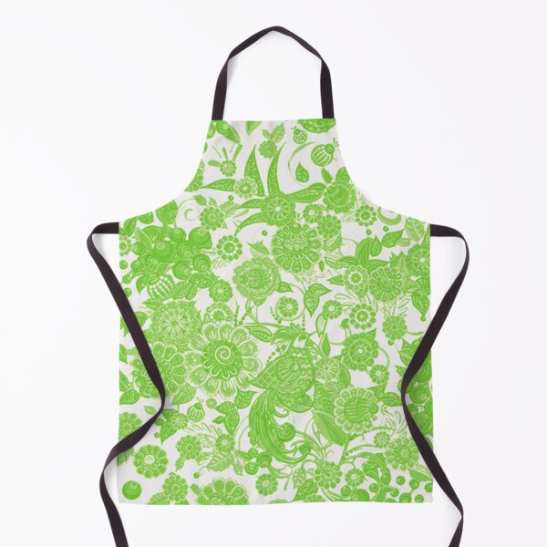 Item preview, DIGITAL TRENDS VINTAGE FLORAL GARDEN PATTERN -BRIGHT GREEN designed and sold by THE AMERICAN TEEVANGELIST.