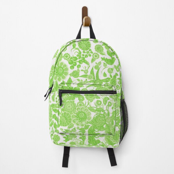 Item preview, DIGITAL TRENDS VINTAGE FLORAL GARDEN PATTERN -BRIGHT GREEN designed and sold by THE AMERICAN TEEVANGELIST.