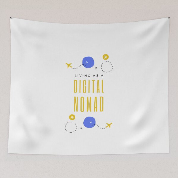 Item preview, Living as a Digital Nomad designed and sold by luisraultg.