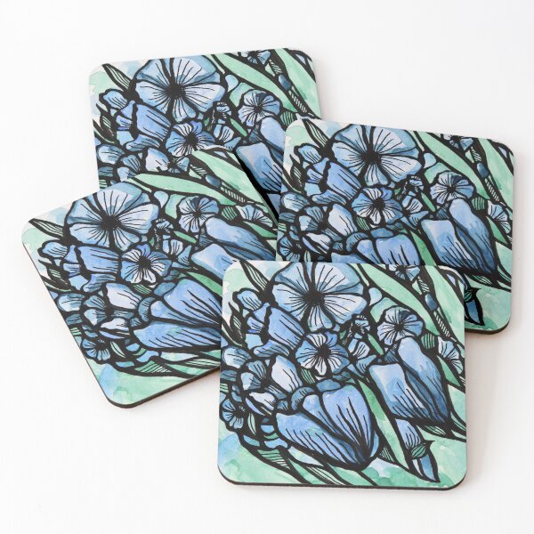Item preview, Floral Blues designed and sold by FrictionMaxxing.