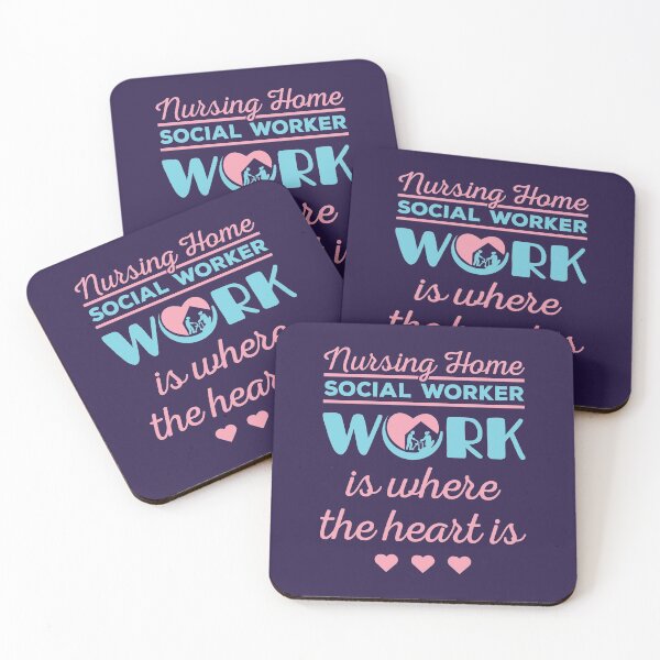 Item preview, Nursing Home Social Worker Work Is Where the Heart Is designed and sold by jaygo.