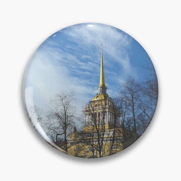 Item preview, Admiralty building, tower with golden spire and weather vane designed and sold by mrivserg.