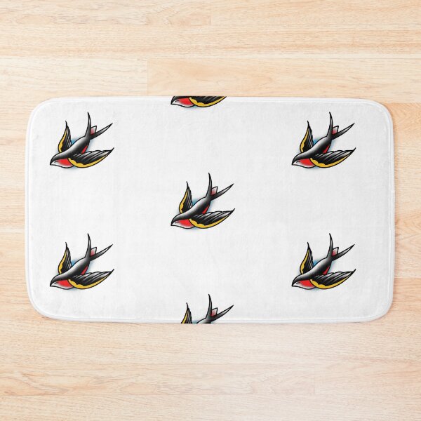 Item preview, American Traditional Swallow Bird Tattoo designed and sold by FrenchsTuck.