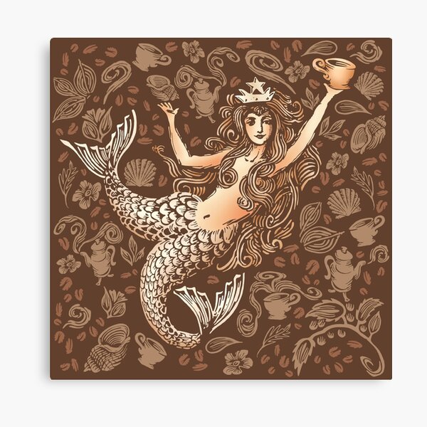 Item preview, Coffee Mermaid designed and sold by SherrieMoments.