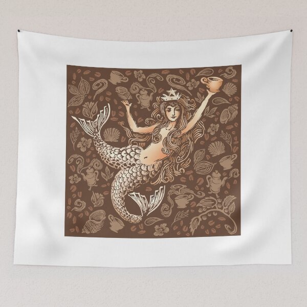 Item preview, Coffee Mermaid designed and sold by SherrieMoments.