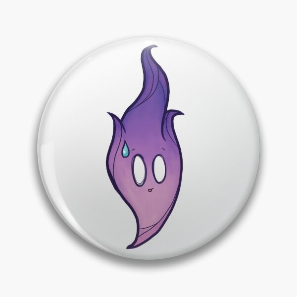 Item preview, Confused little purple wisp designed and sold by asasu.