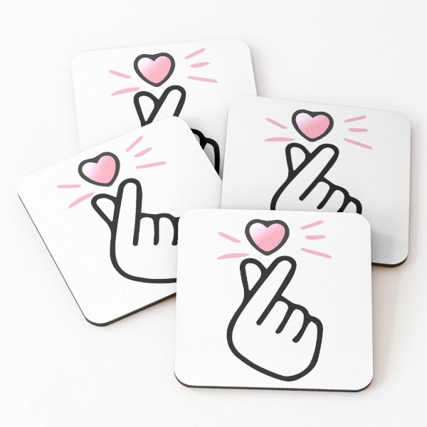 Item preview, cute korean heart designed and sold by shatsukstore.