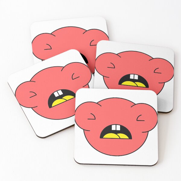 Item preview, Crying Red Cute Monster Emoji designed and sold by PosterpartyCo.