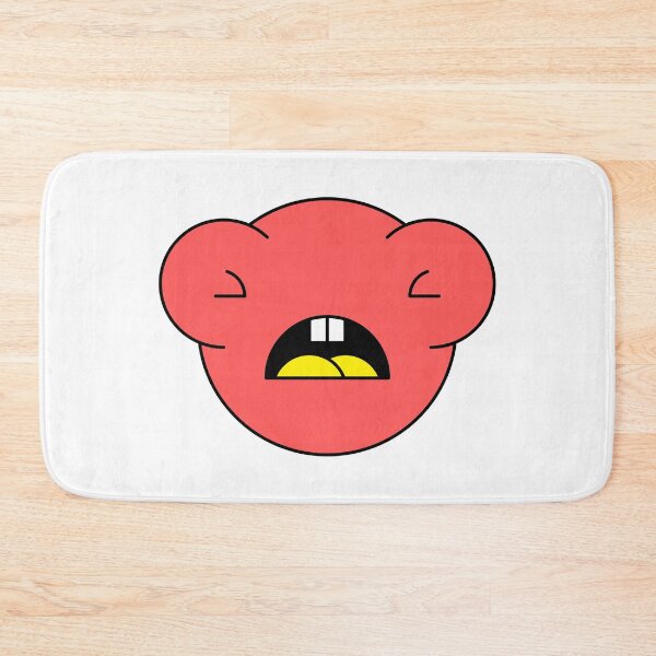 Artikelvorschau, Weinendes rotes niedliches Monster Emoji entworfen und verkauft von PosterpartyCo.