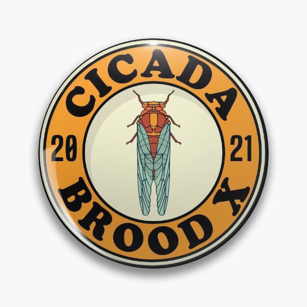 Item preview, Cicada Brood X 2021 Cicada Hatch designed and sold by Huhnerdieb Apparel.